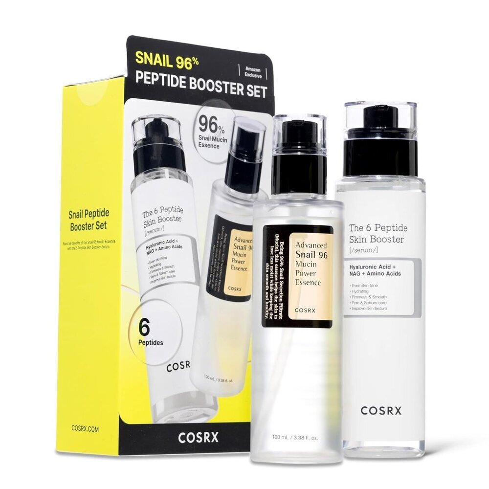 Snail Mucin 96% Peptide Booster Set - Amazon Exclusive - Korean Skin Care, Gift